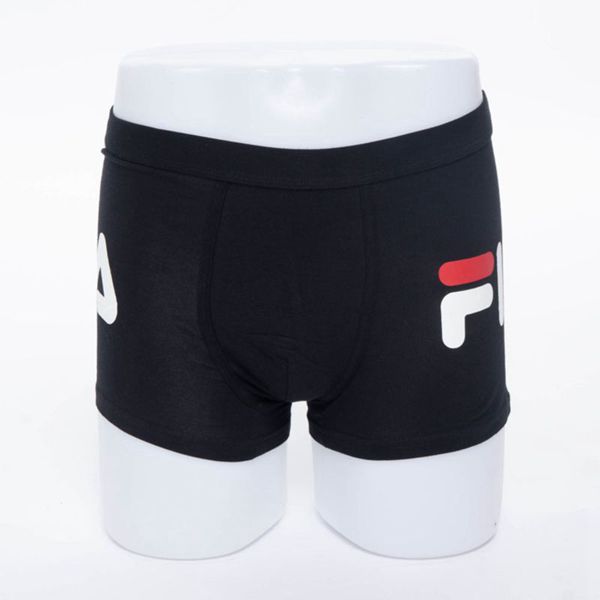 Fila Stefano Men's Trunks - Black,NZ 843-6291